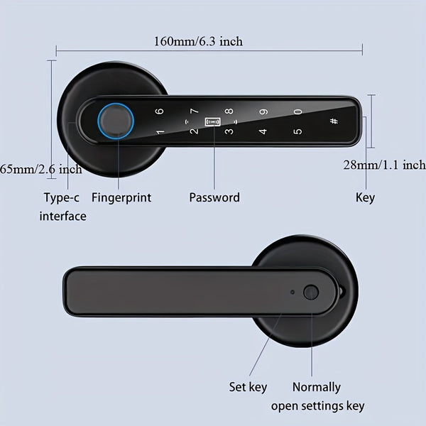 Smart Door Lock With Biometric Fingerprint Access