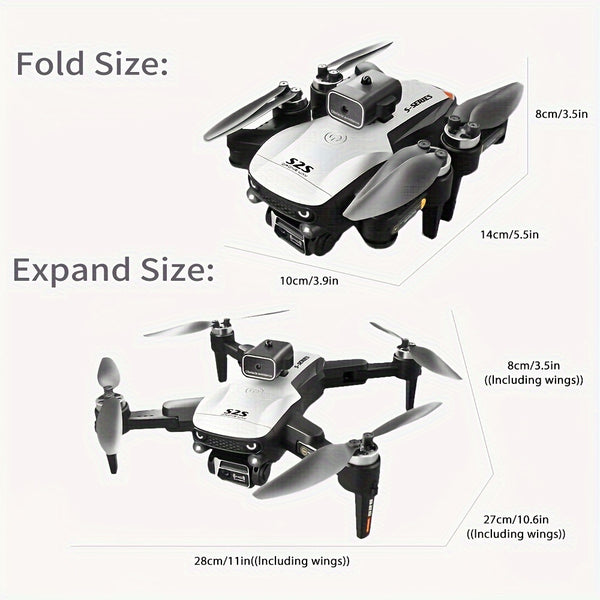 Drone SD Dual ESC Camera Optical Flow Positioning Headless Mode 360 °