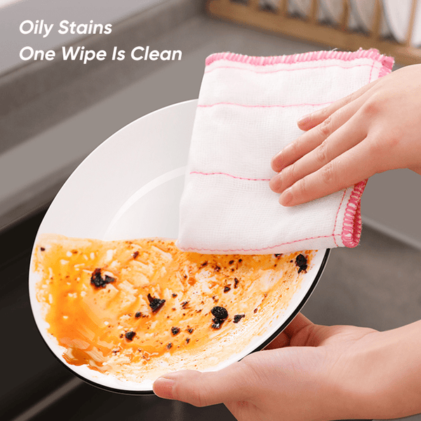 Dish Cloths Absorbent Microfiber