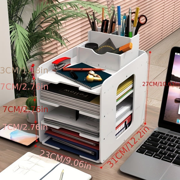 Desktop Multi-layer File Holder