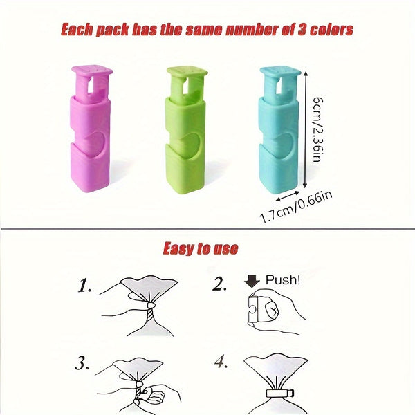 Food Sealing Bag Clips