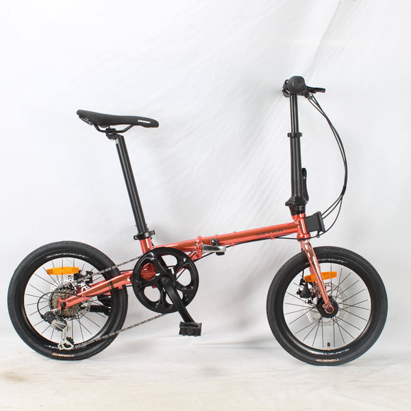 Lightweight 16-Inch Classic Foldable Bike with Linear Pull Brakes