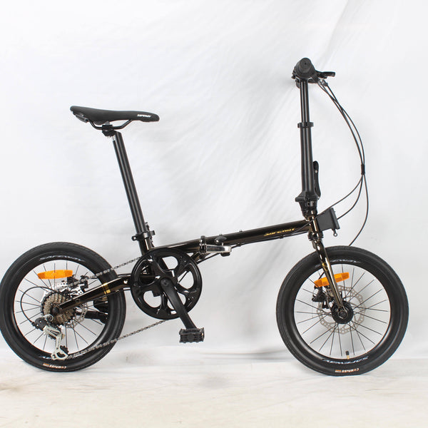 Lightweight 16-Inch Classic Foldable Bike with Linear Pull Brakes