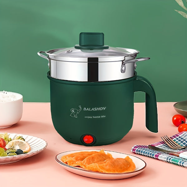 Multifunctional Electric Hot Pot with Steamer