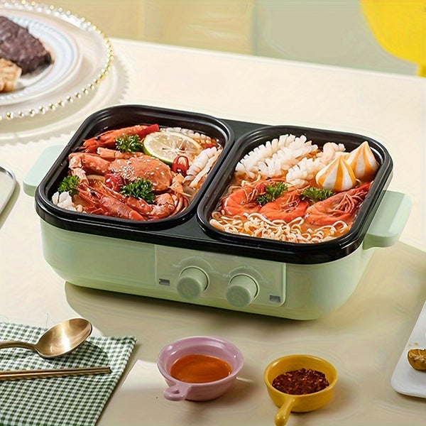 Electric Grill & Hot Pot Combo