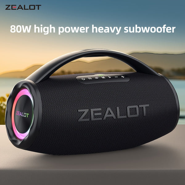 80W Outdoor Portable Mobile Power Speaker