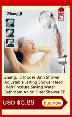 ZhangJi Hot Sale 300 Holes Shower Head