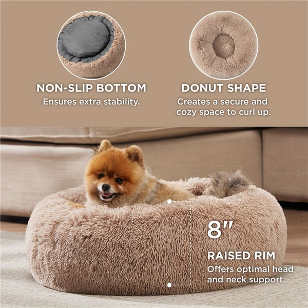 Pet Cozy Soft Round Bed