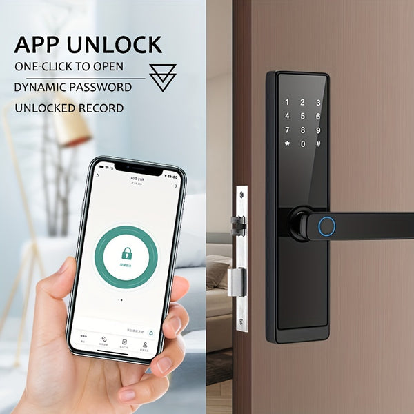 Smart Fingerprint Door Lock Keyless Entry Door Lock