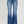 RISEN Full Size High Rise Front Slit Frayed Hem Flare Jeans