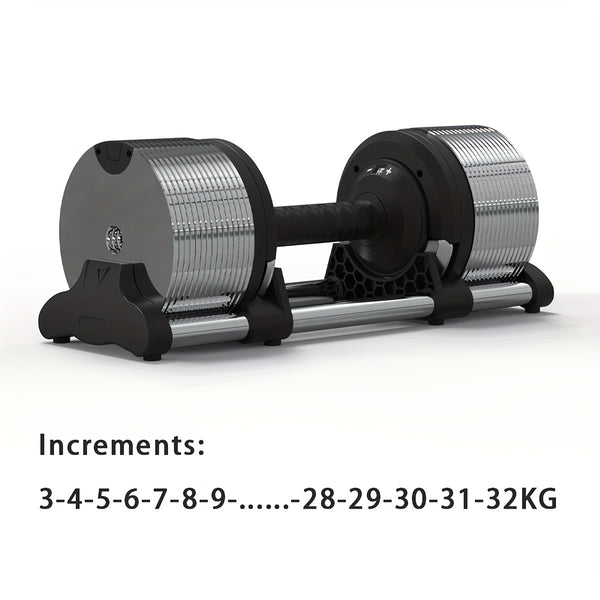 Adjustable Stainless Steel Dumbbells