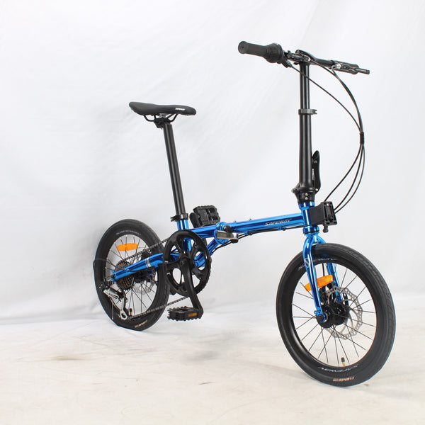 Lightweight 16-Inch Classic Foldable Bike with Linear Pull Brakes