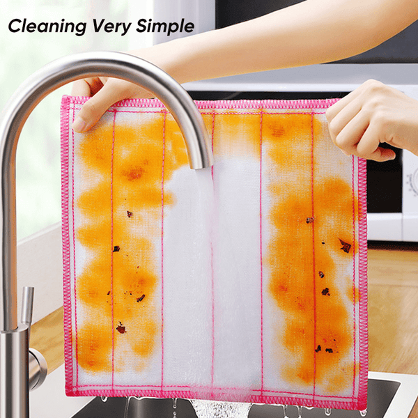 Dish Cloths Absorbent Microfiber