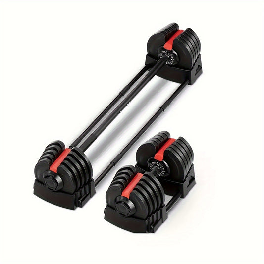 Adjustable Dumbbells & Barbell Sets, Up To 90lbs