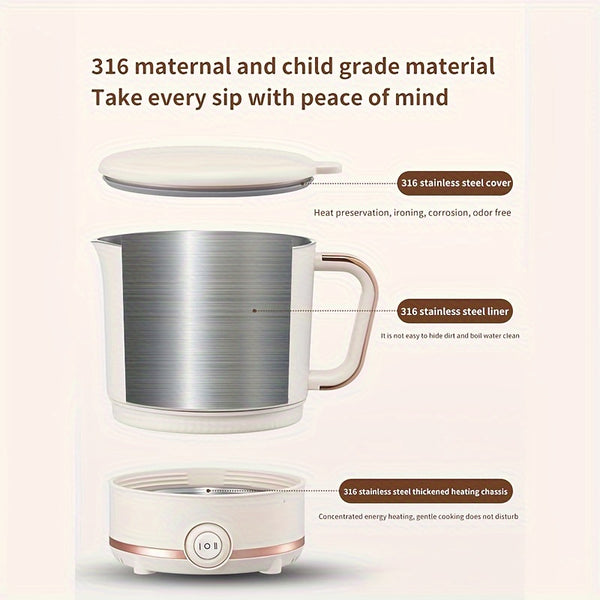 Portable Stainless Steel Travel Foldable Kettle