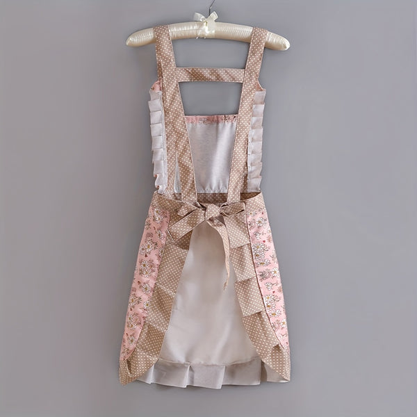 Apron Breathable Floral 1pc